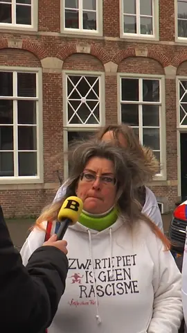 Is het niet een beetje laat voor een zwarte pieten demo?🐝