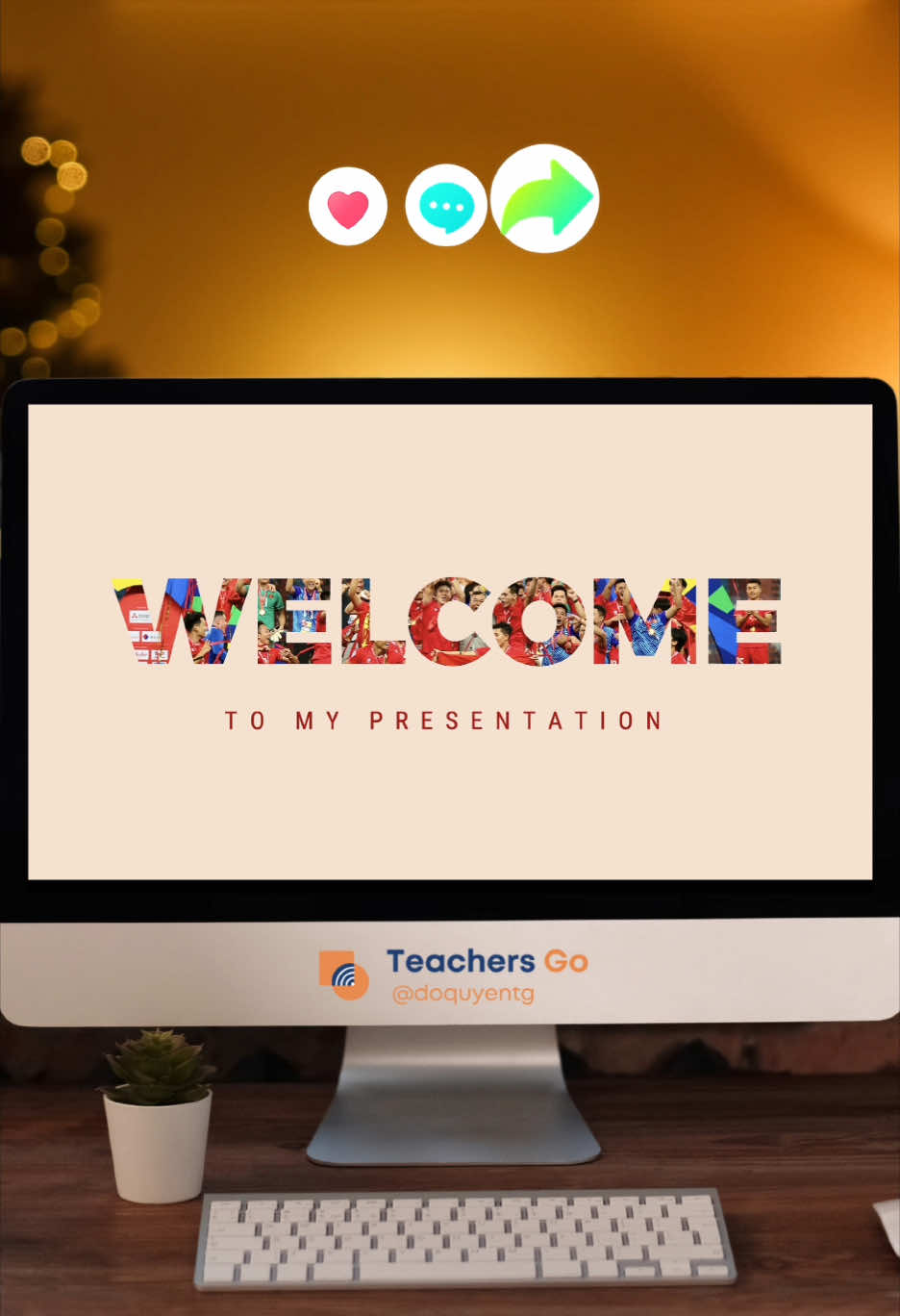 Một cách thiết kế slide mở đầu ấn tượng với hiệu ứng Path trong PowerPoint 😍🇻🇳 #teachersgo #powerpoint #giaovien #slide #thietkeslide  #ppt 