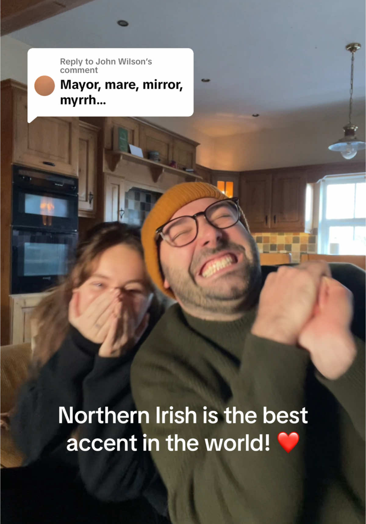 Replying to @John Wilson  The Northern Irish accent strikes again 🤣🤣 #northernireland #northernirishaccent #irishaccent 