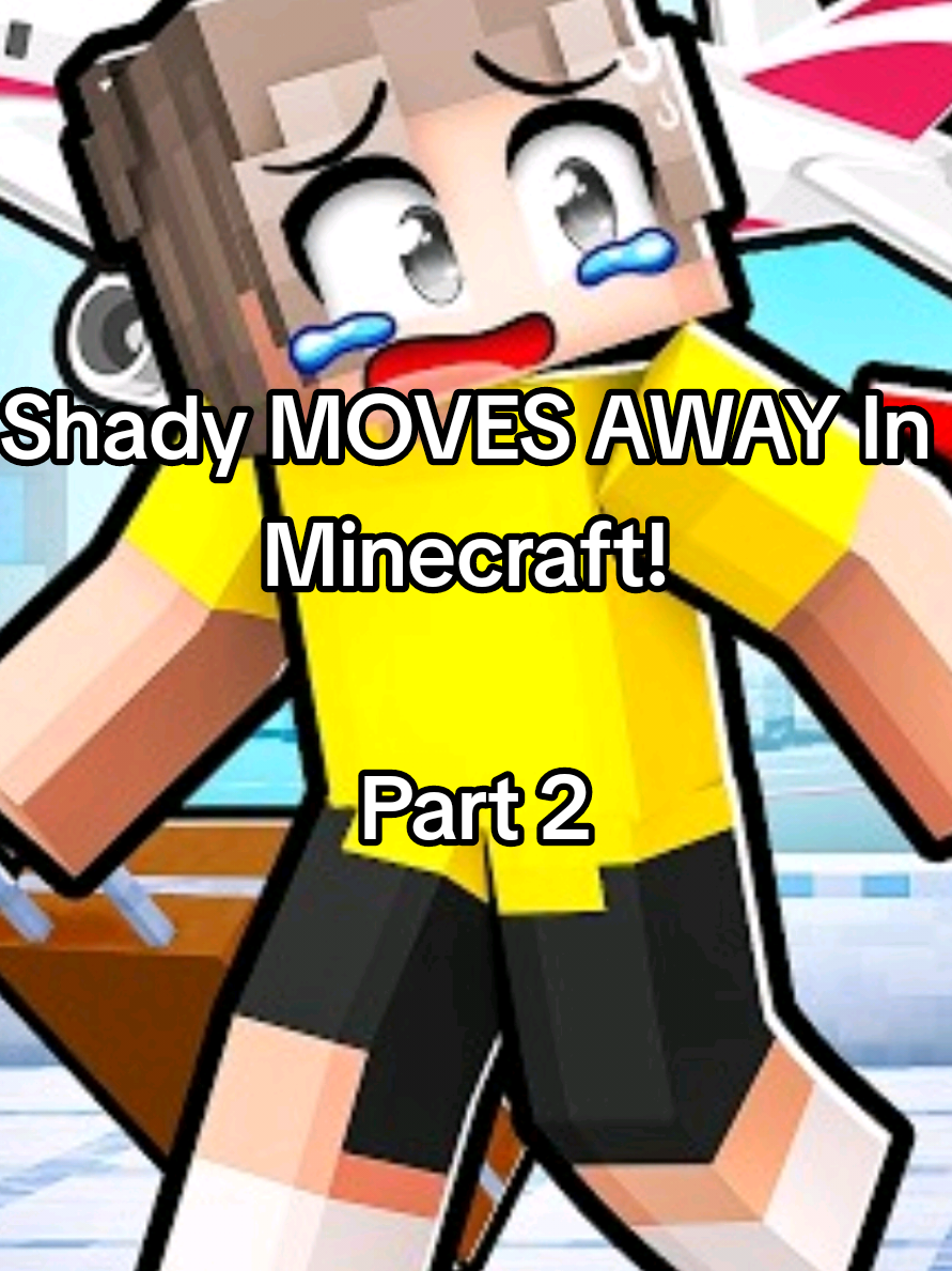 Shady MOVES AWAY In Minecraft!  ( Part 2/4 )  ( Credit: Nico )  #nico#cash#Minecraft#roleplay#fyp 