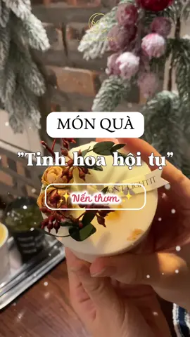 Nến thơm hoa khô - Món quà tinh hoa hội tụ. Ấm áp, nhẹ nhàng, tinh tế #LalunaSense #Nenthom #Quatang #Nenthomhoakho #Soyamoo #citta 