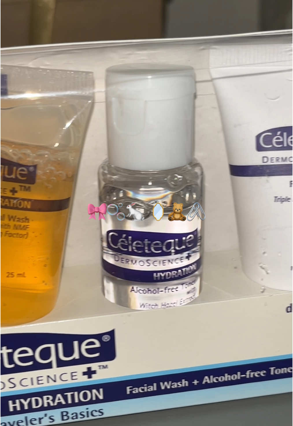 Skincare 3 in 1 Set! Very affordable!🫶😍 #fyp #celeteque #skincare #cleanser #toner #moisturizer 