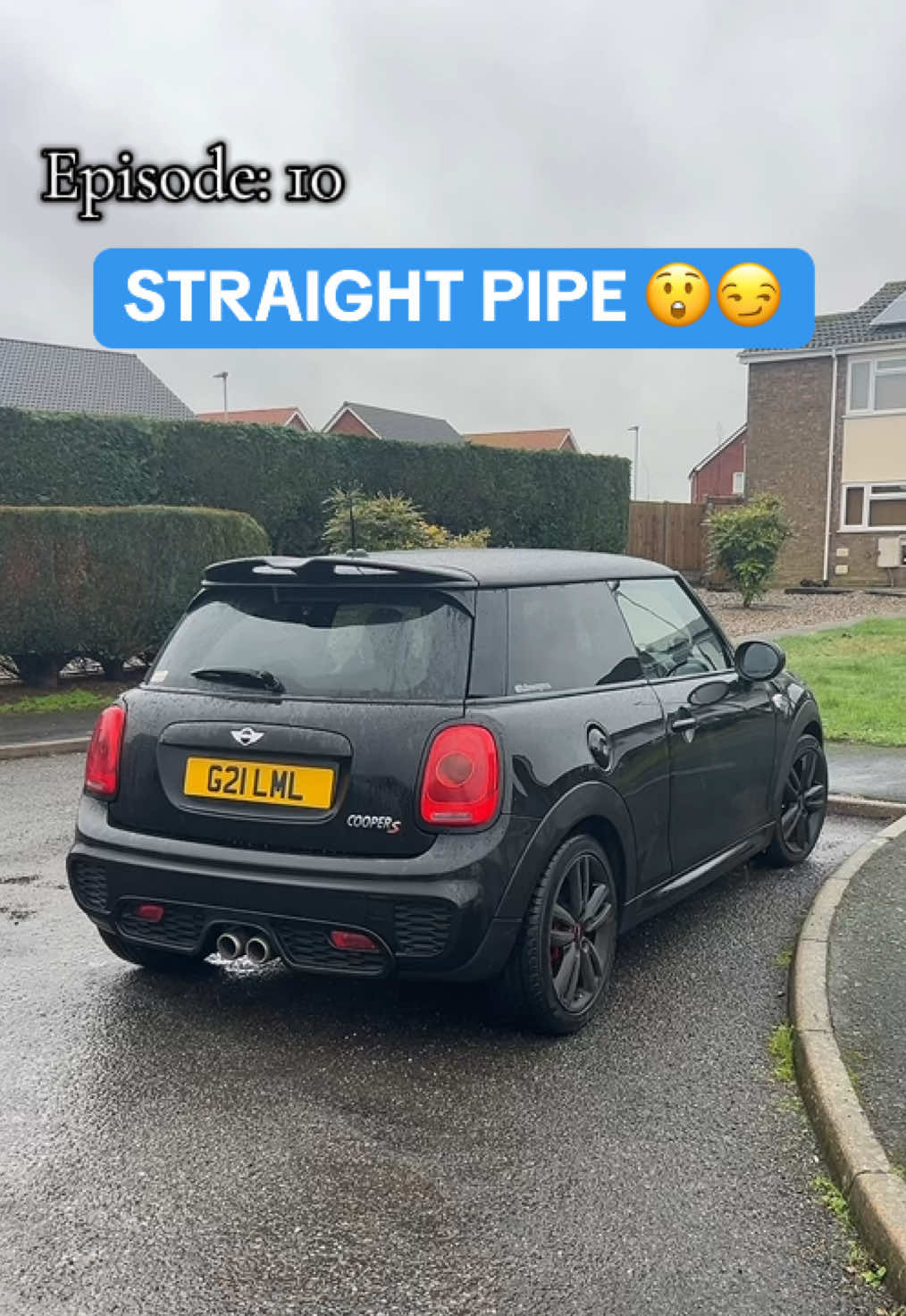 Surely she’s gonna notice this 😂 results soon! #mini #coopers #modifiedcars #gf #bmw #hothatch #ukcarscene #projectcar 