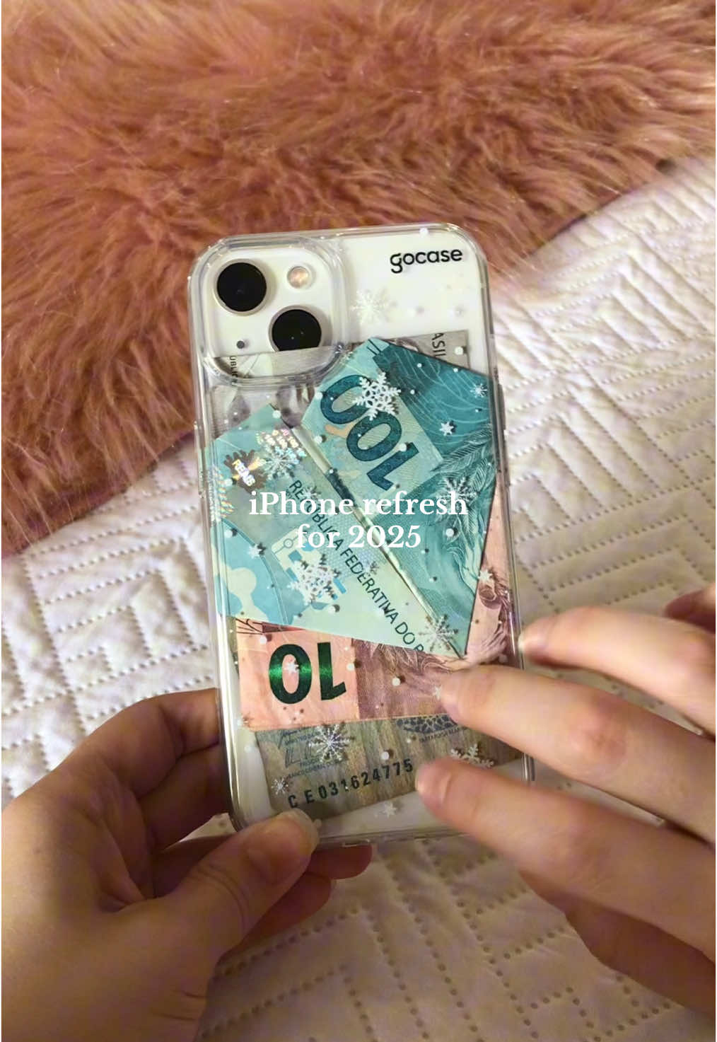 iPhone refresh with vision board! #fyp #fy #app #aesthetic #girly 