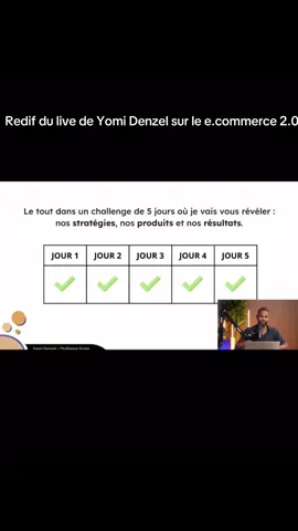 Redif du live de Yomi Denzel sur le e.commerce 2.0 partie 2#yomidenzel #foryou #dropshipping #ecommerce #pourtoii #rediff 
