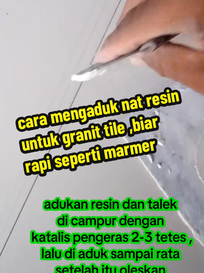 #cara ngenat granit yg kuat dan rapi 