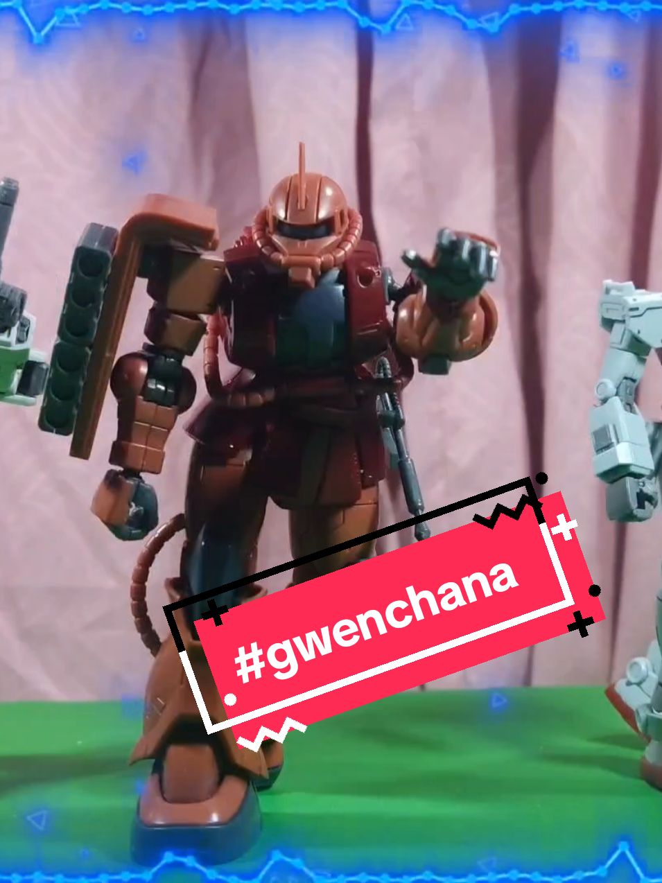 Gunpla Stop Motion Dance Gwenchana #gwenchana #gunpla #stopmotion #gundam #actionfigures 