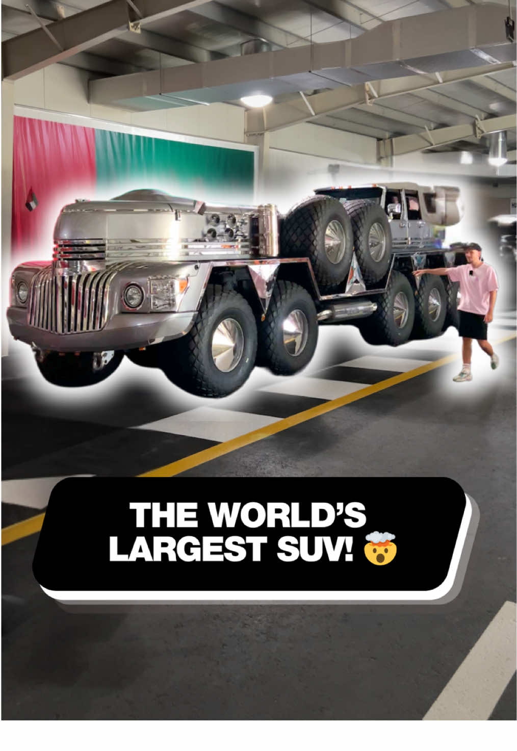 I’d struggle parking this thing 😅 #suv #largest #vehicle 