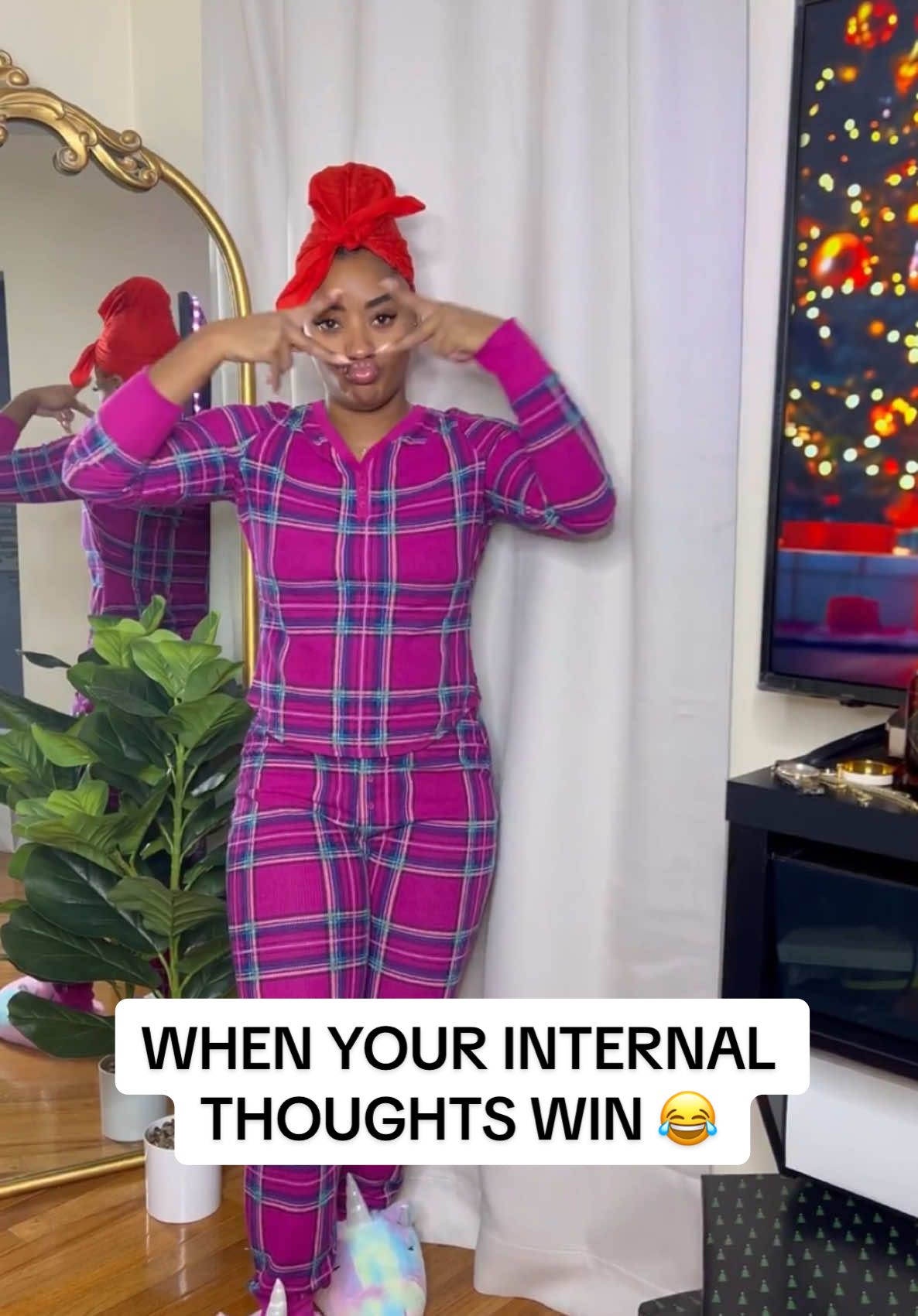 When you’re testing the lighting and placement for a GRWM video, but your internal thoughts won and you start dancing like a toddler, hi I’m enfiniti 😂😂😂 Follow my shop @Enfinitiaf on the @shop.LTK app to shop this post and get my exclusive app-only content! #liketkit #LTKFindsUnder50 #LTKHome @shop.ltk https://liketk.it/51YLo#LTKFind 