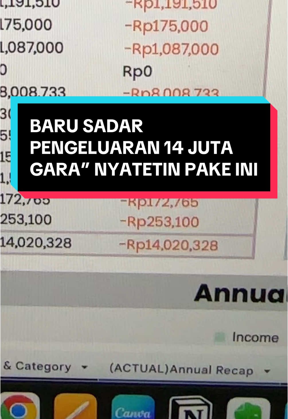 Mulai catet keuanganmu supaya dream goal #2025 mu kecapai! YUK TUMBUH BARENGAN! #excel #finance #financialplanner #financial #PersonalFinance #template #tipsexcel #templateexcel 