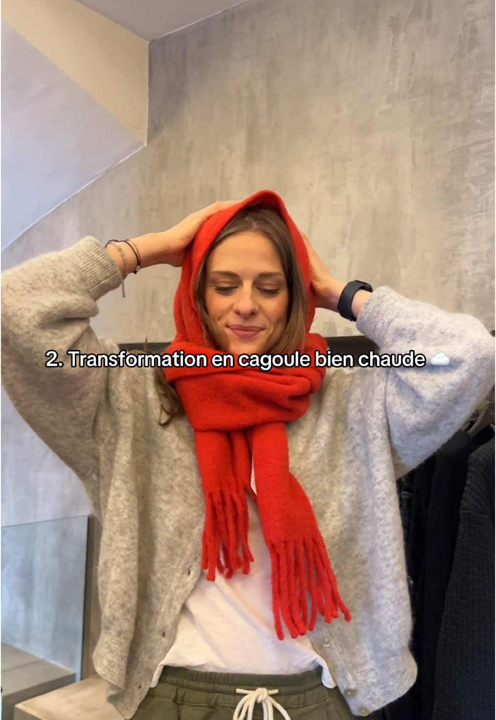 On a trouvé l’emoji 🧣🧣🧣 en vrai ! #americanvintage #amvfriends 