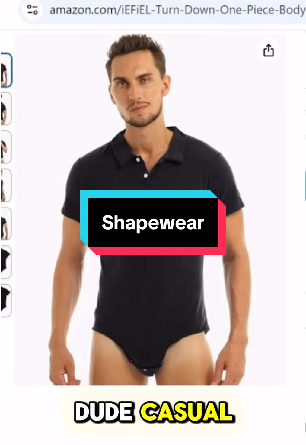 Two men discover how bodysuits work @Ben Cahn @Emil DeRosa #shapewear #skims #bodysuit #bodysuitshapewear 