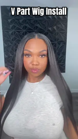 V Part Wig Install💕 @Nadula Glueless Wigs #nadulahair #nadulawig #sewin #quickweave #vpartwig 