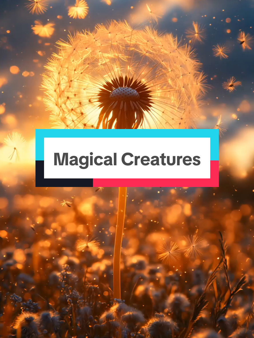 🎥✨ Dive into a magical world you've never seen before! ✨🌱 Hidden among the grass, there exists a tiny enchanted realm where magical creatures live their whimsical lives. 🧚‍♀️🌼 These glowing beings build homes inside dandelions, collect sparkling dewdrops at dawn. #FantasyWorld #MagicalCreatures #DandelionDreams #TinyWorlds #GrasslandMagic #WhimsicalStories #AIArt #CreativeVideo #ai 