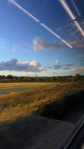 A Countryside Train… #Summer #photography #Nature #viral #sunset 
