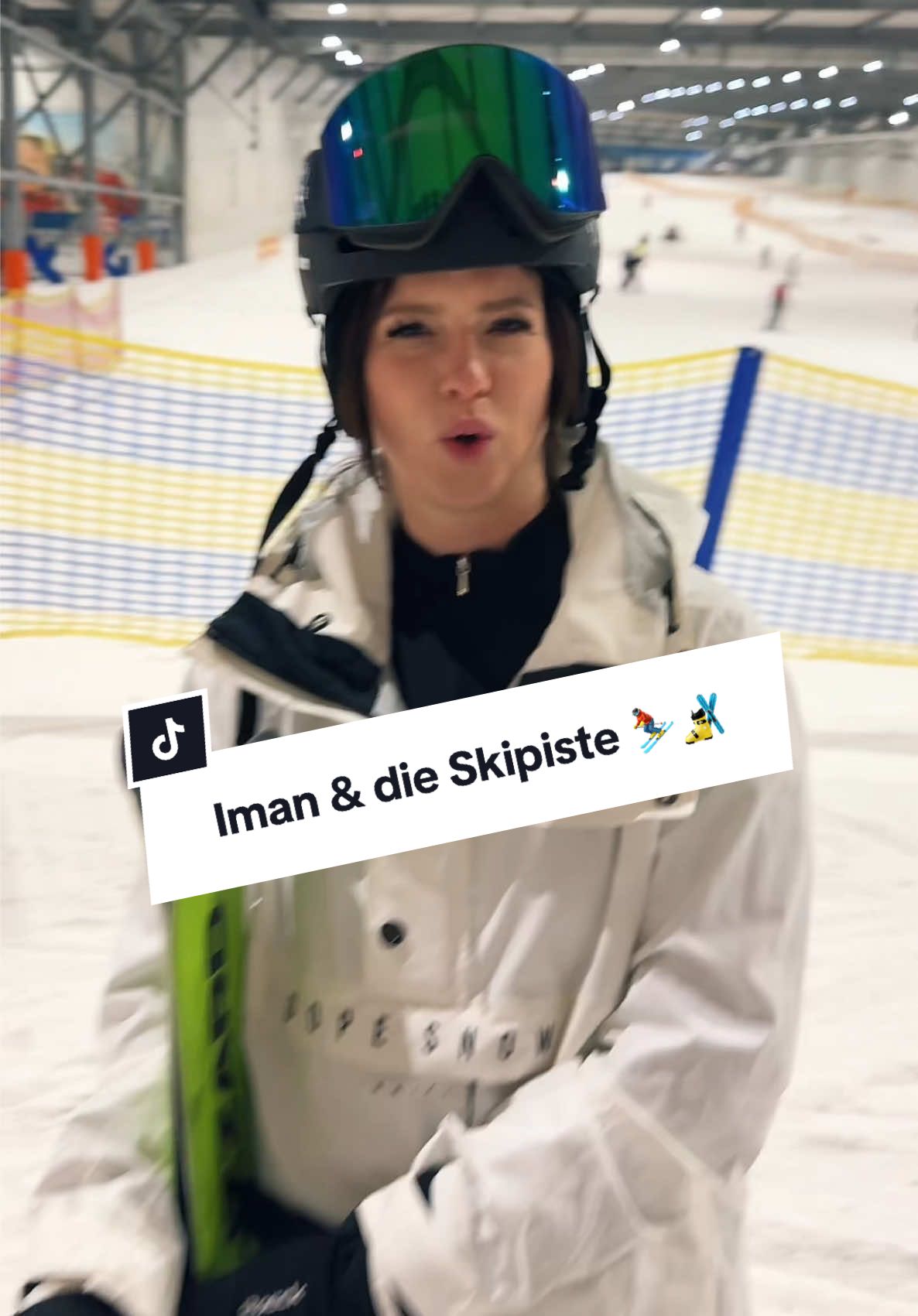 Kennt ihr diese Skihalle ? 👀🎿⛷️ #semihundiman #ski #trendy #CoupleGoals 