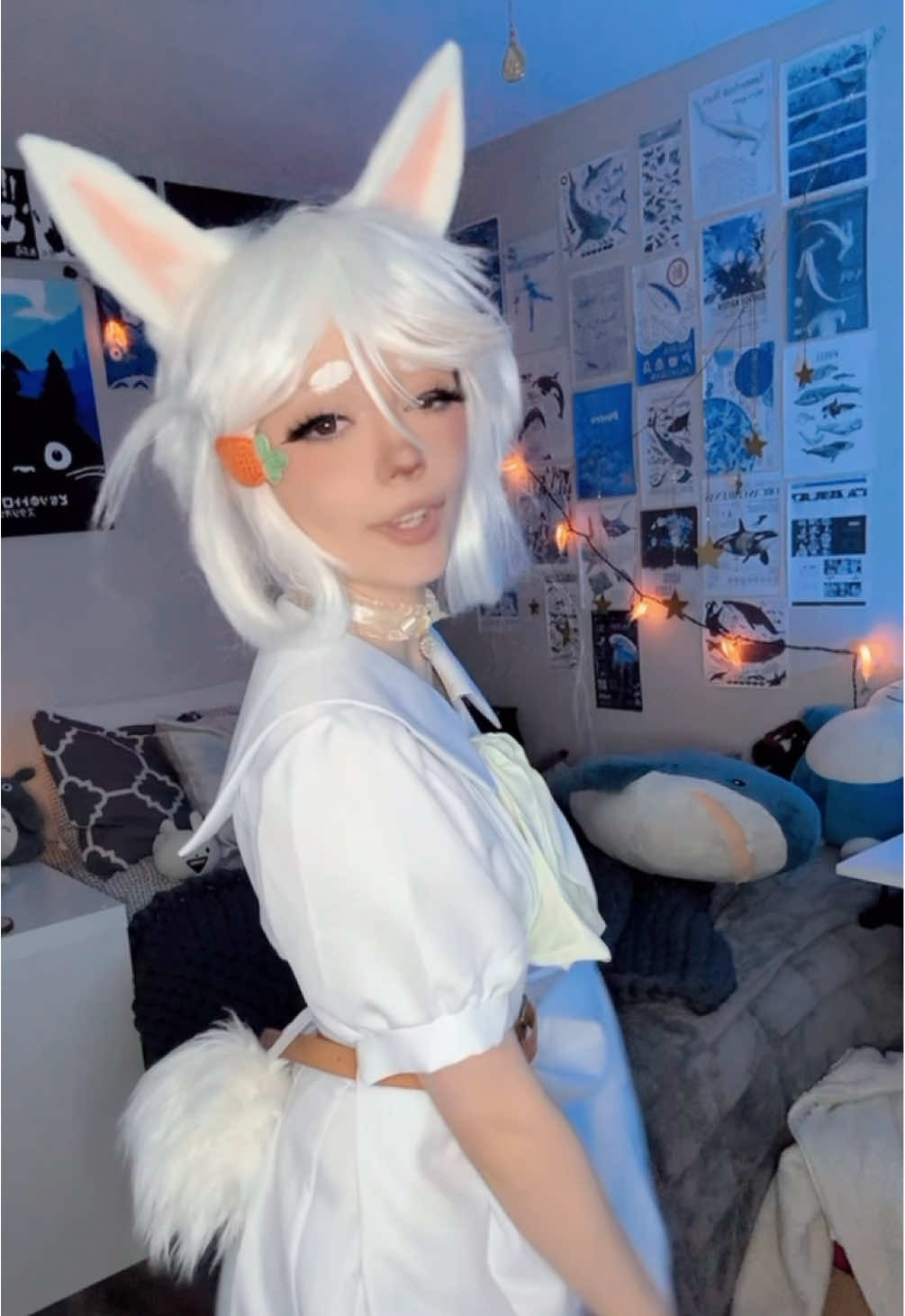 🐰🥕✨ #harucosplay #beastars #harubeastars #beastarscosplay #beastarsharucosplay #cosplay #crossdress #femboy #mooimimo 