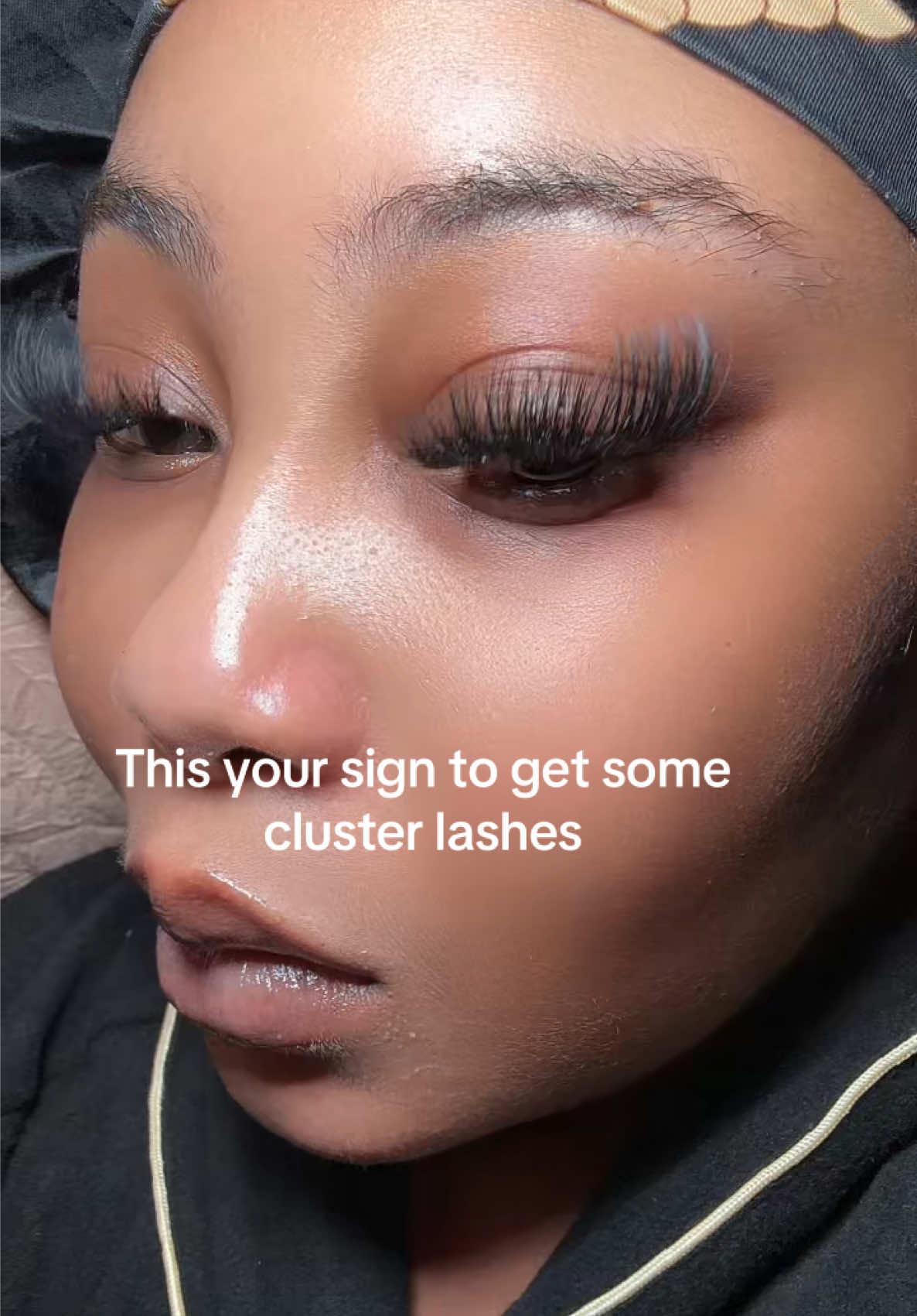 I'm obsessed #ashextensions #lashclusters #fluffylashes #fyp #fy #foryoupage