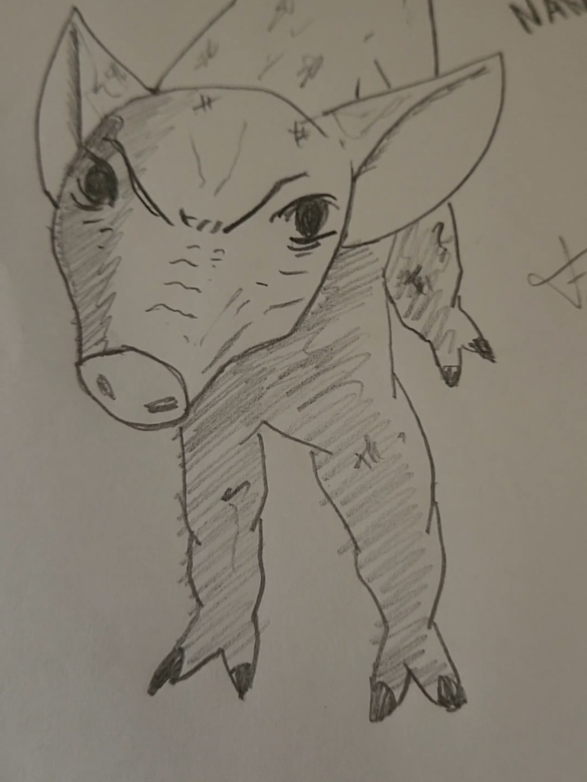 original vid: @🅱️reninhocouto  gritos de porcos  porco musculoso  pururuca de porco  grito de raposa  porco chorando  porco aranha  inosuke  efeito do porco  porco roncando  suíno  banha de porco  porco olhando pro céu  #desenho #manga #fypp #drawings 