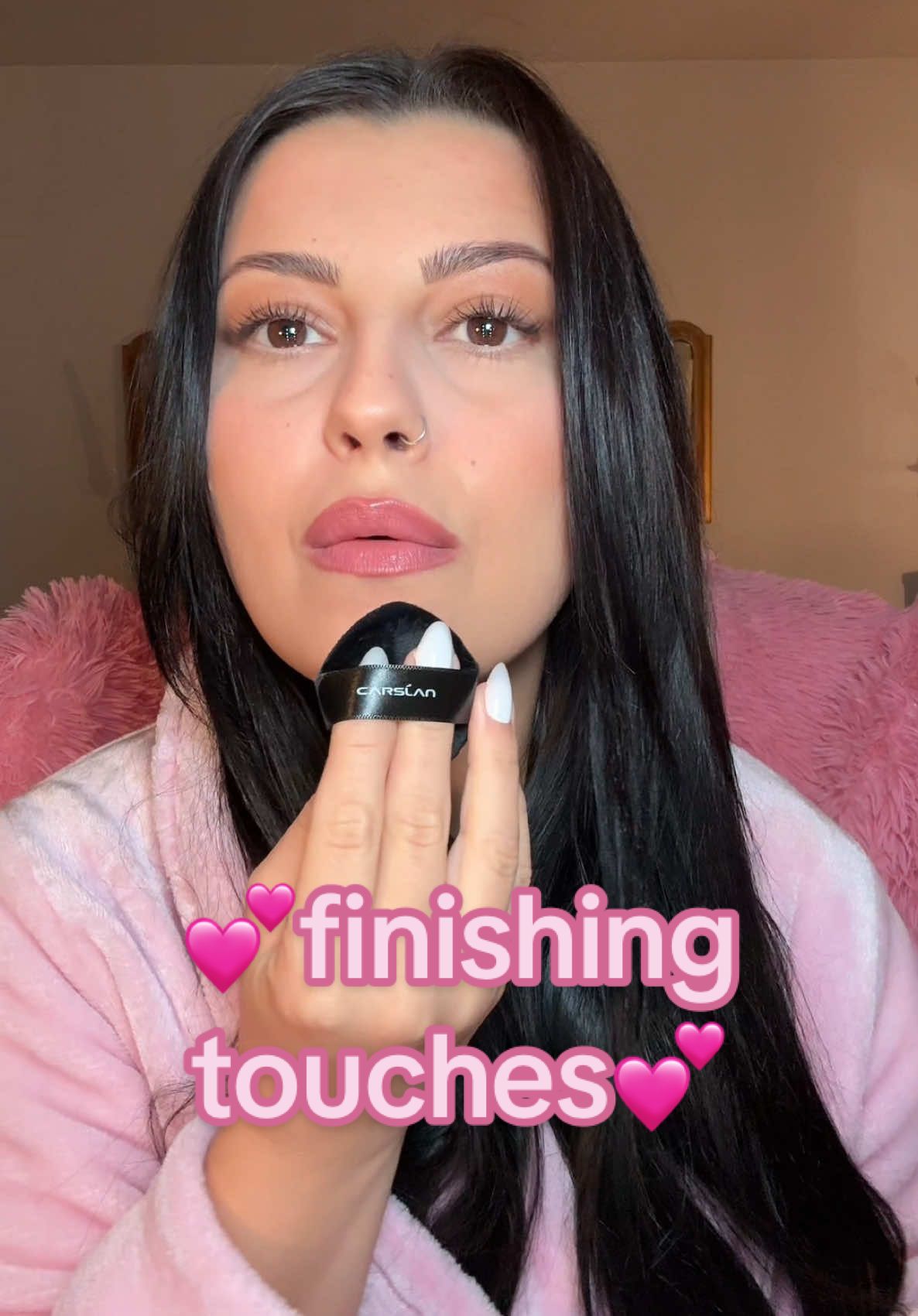 no oily face around here ft @carslan_us ✨💕 #carslan #carslanpowder #settingpowder #makeup #pressedpowder #waterproofmakeup #oilcontrol 