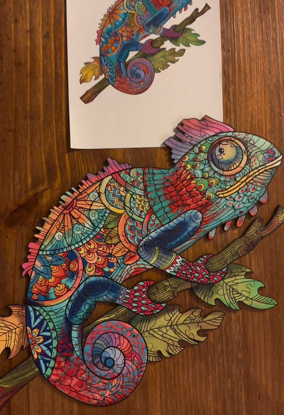 Me encantan los #puzzles #mikelcamaleon 