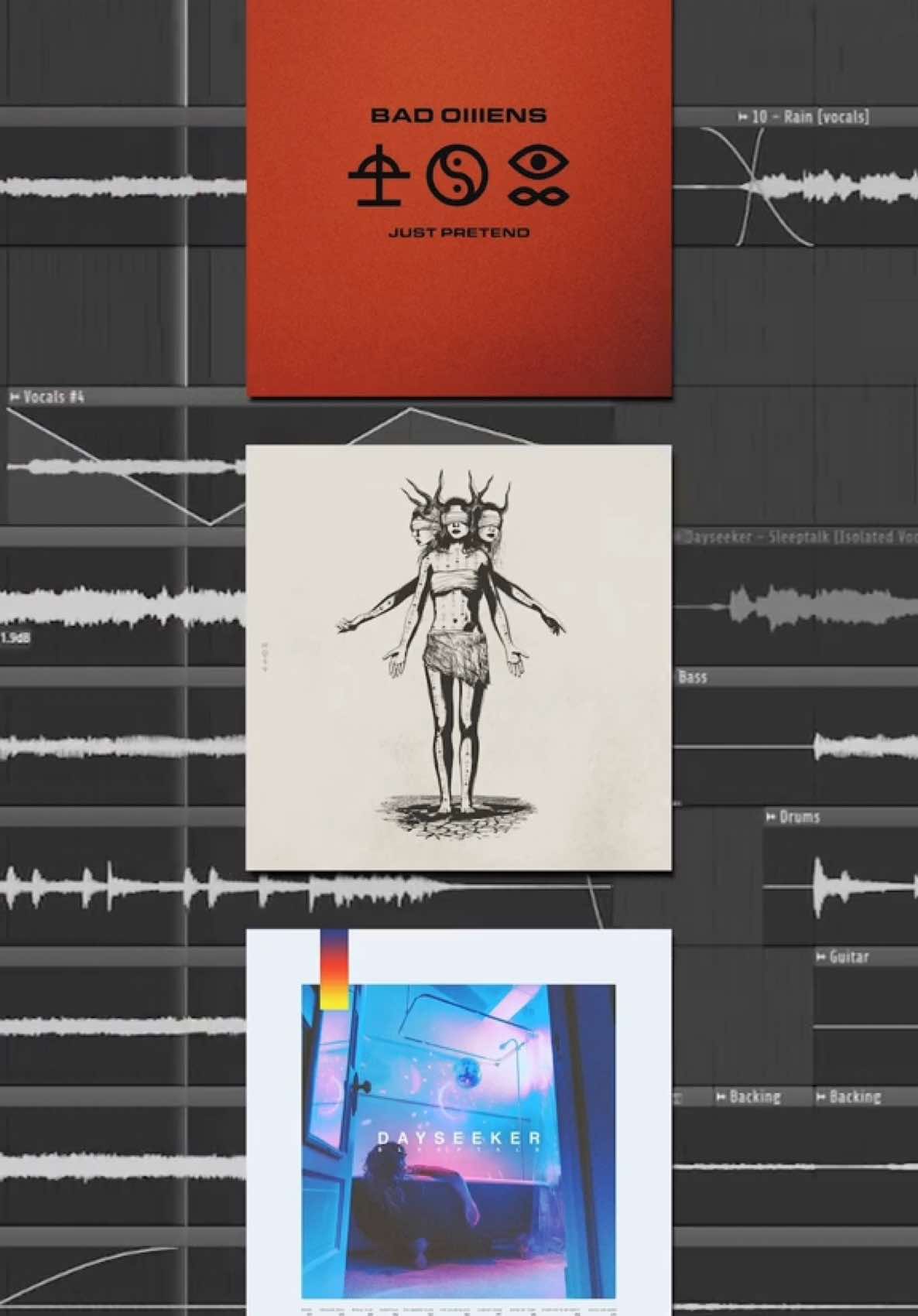 Replying to @Isaiahframilla Listen with headphones 👀 Full mashup coming soon!  #badomens #badomenscult #dayseeker #sleeptoken #mashup #music #metal