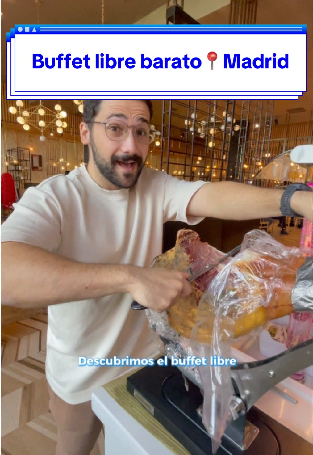 Buffet libre más barato de 📍Madrid  #madrid #buffet #buffetmadrid #comerenmadrid #planesmadrid #comerbaratomadrid 
