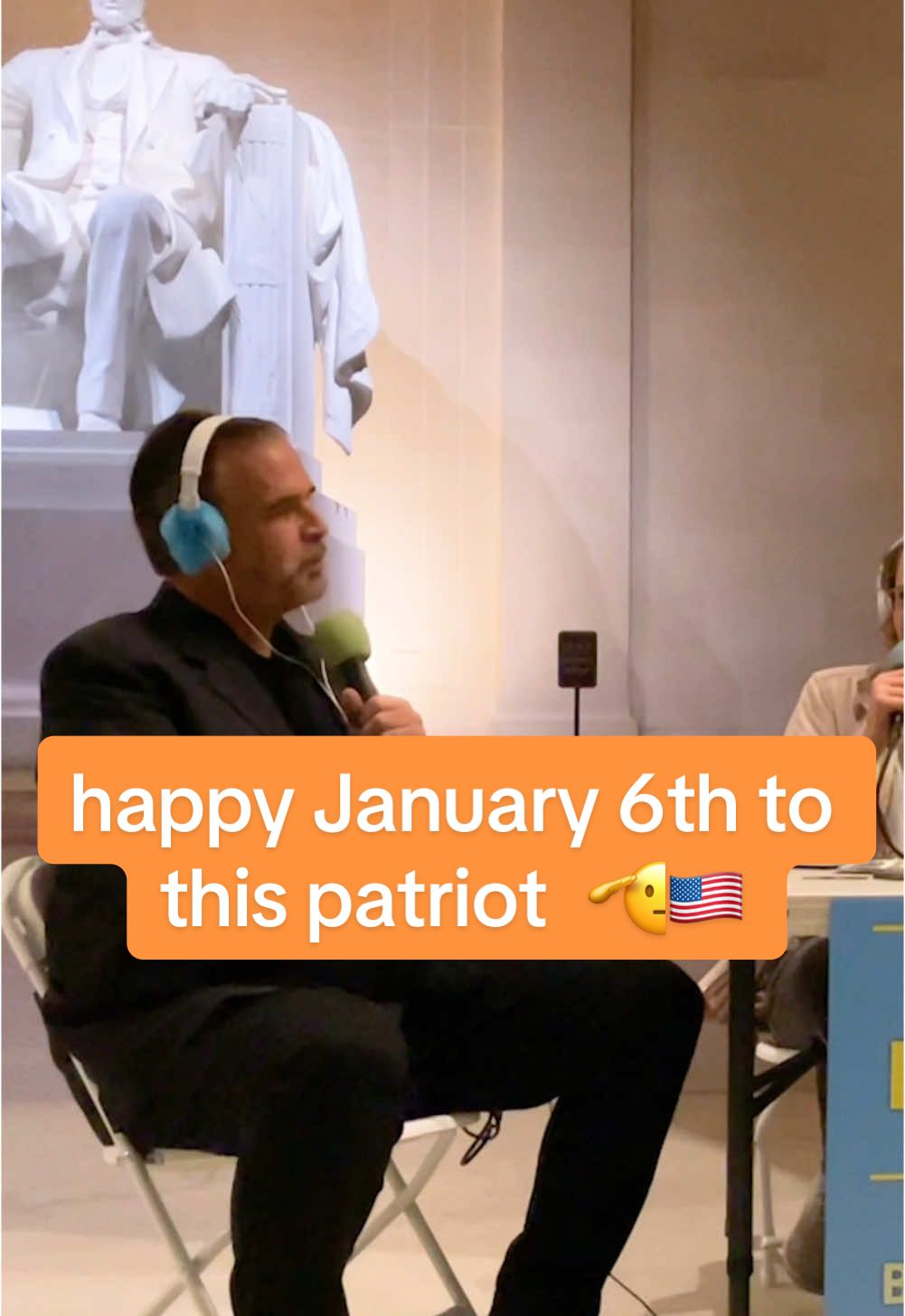 happy January 6th to this patriot 🫡🇺🇸  #podcast #interview #politics #jan6 #dc #washingtondc #trump 