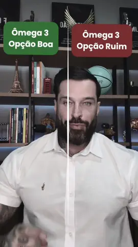 Descobri que eu só tomo ômega 3 ruim . #saude #omega3 