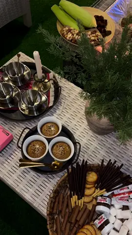 Girls Night 🍂🔥🪵🧡 #music #ترند #جلسات_خارجية #جلسة_شتوية #today 