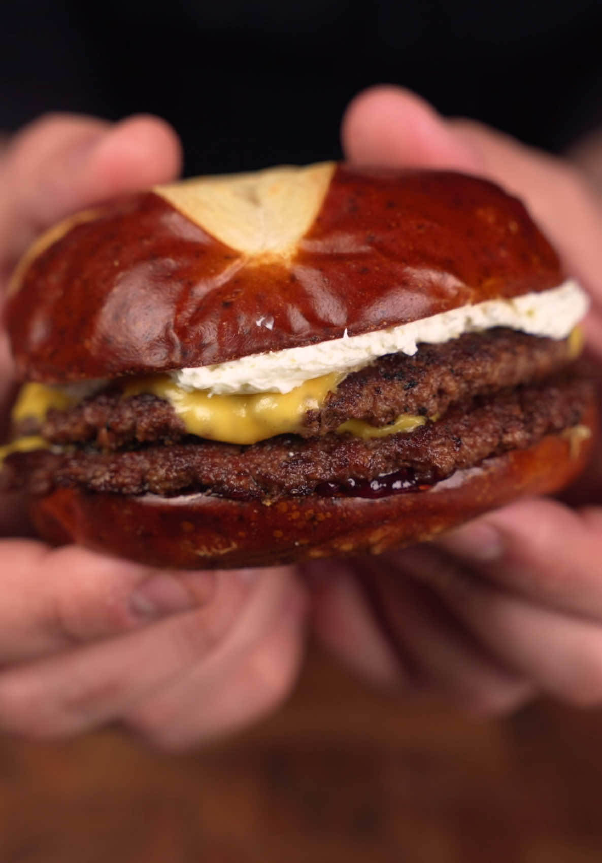 Don’t knock the preserves on a burger like this!! Trust me! 🔥 It’s inspired by the Oklahoma style smash burger, but instead I use thinly sliced jalapeños and smash them into the patty instead of onions.  And if you haven’t tried pairing jalapenos with raspberry preserves and whipped cream cheese… you’re missing out!!  #burger #smashburger #burgerporn #burgerlover #burgerrecipe #jalapenopoppers #Recipe #food #Foodie #foodiegram #foodiesofinstagram 