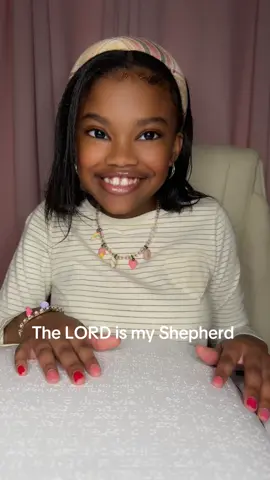THE LORD is my shepherd; I shall not want PSALM 23:1 #TeamArmiah #LORD #Bible #Braille #Fyp #Fye #Fy #blessed #motivation #shepherd #Love #Share 