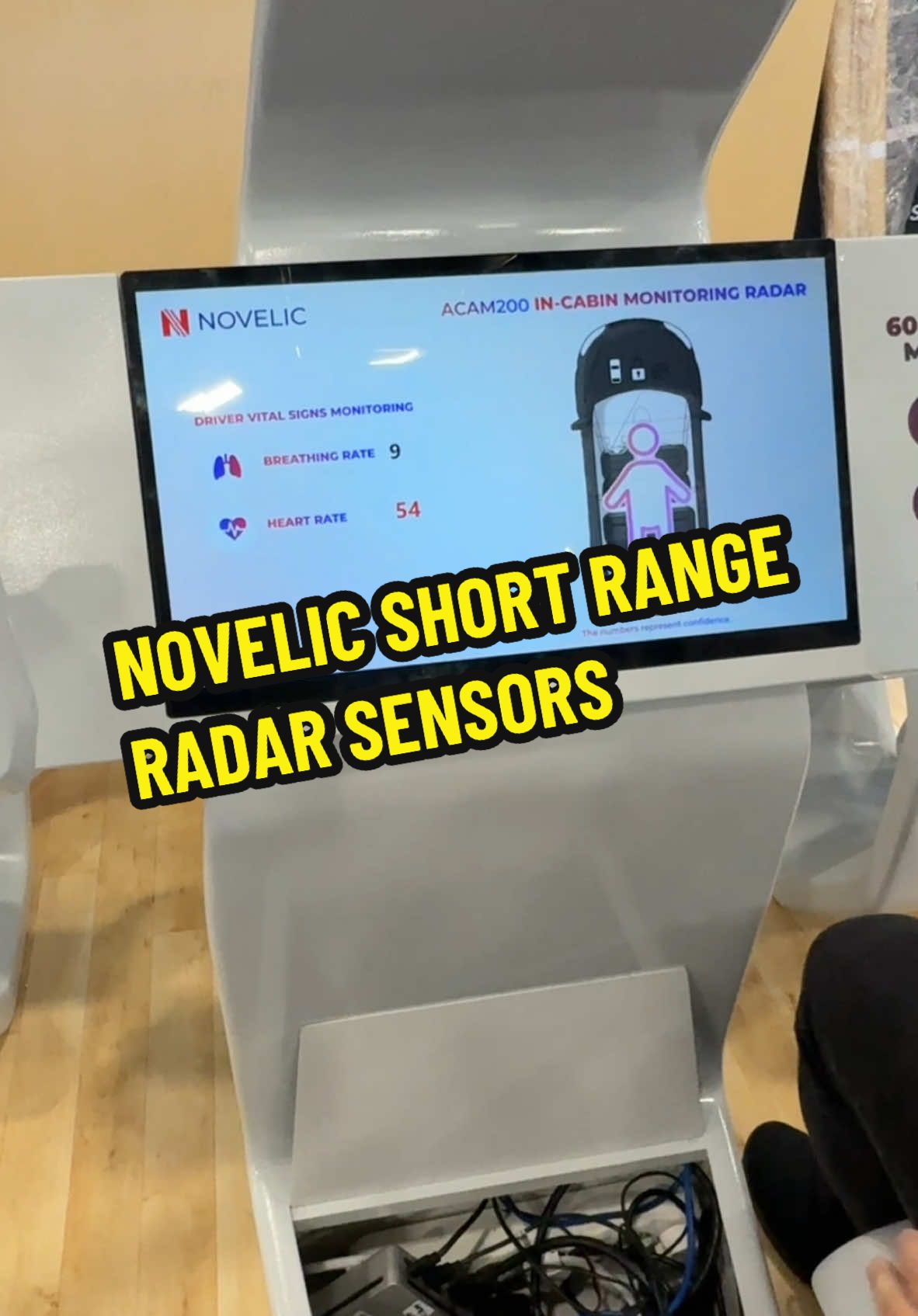 NOVELIC SHORT RANGE RADAR SENSORS #RADAR #MMWAVE #ADAS #MOBILITY #NOVELIC LVCC WEST HALL BOOTH #7412 #CES #CES2025 