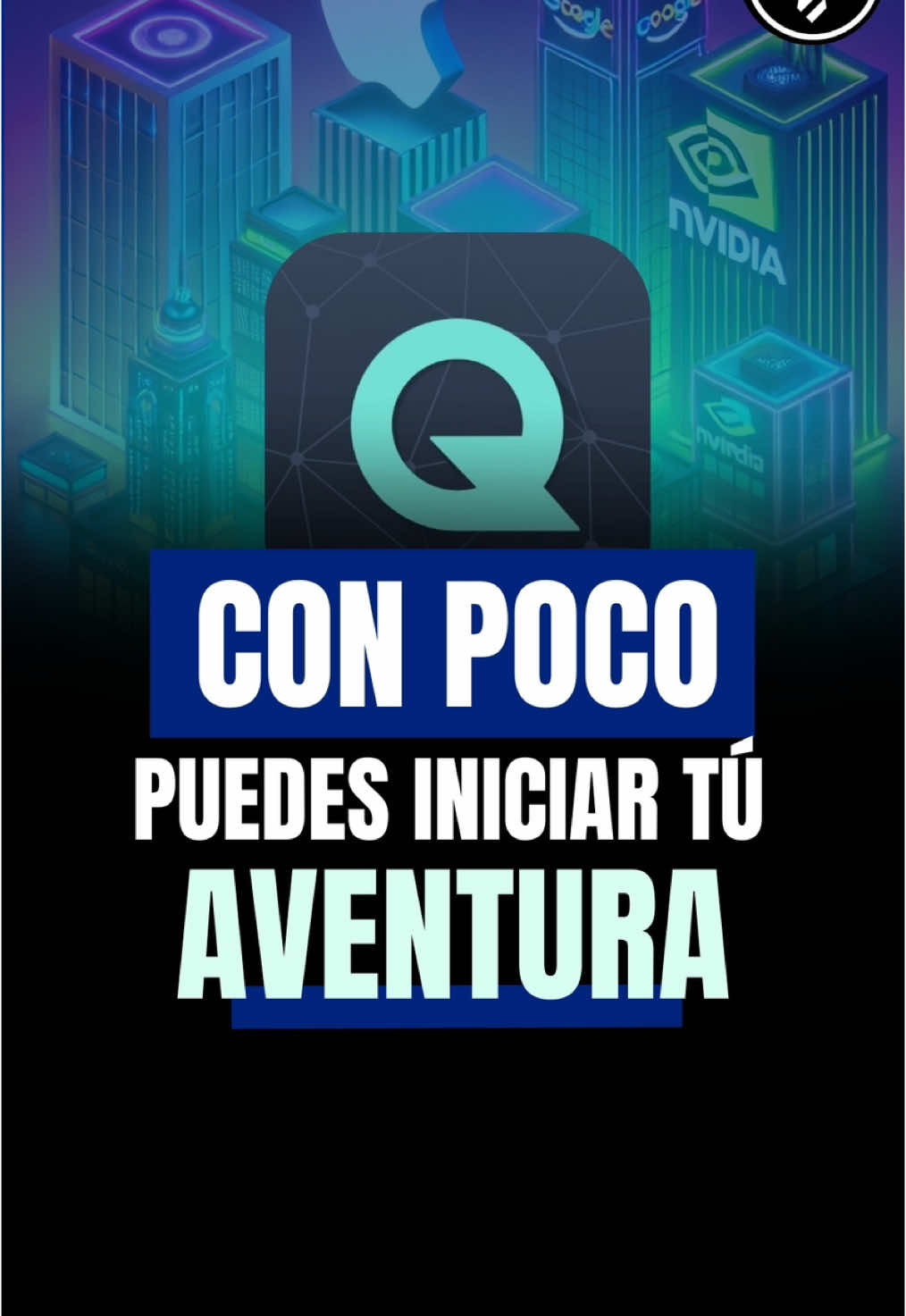 Así puedes iniciar en el mundo de las acciones, etf, criptos, etc ✅ Pero recuerda, iniciar en la bolsa de valores con la compra de acciones, conlleva un gran riesgo que debe conocer. Así que siempre toma tus propias decisiones sal momento de invertir en bolsa y protege tu capital. #bolsadevalores #etfs #acciones #educacionfinanciera #invertir #venezuela #economiadevenezuela 