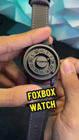 FOXBOX WATCH magnetic scrolling beads unique design watch #foxboxwatch #fyp 