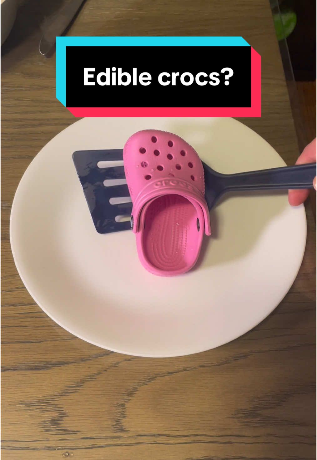 Can you eat your crocs?🫣#sneaker #shoes 