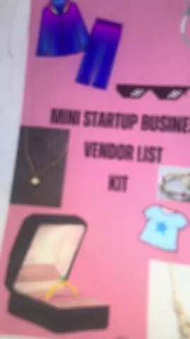 Mini Startup Business Vendors List Kit Link in Bio for the girlies that want to make some  starting at $5💰 💕 #fyp #viral #viralvideos #contentcreator #content #reels #fbreels #digitalinfluencer #digitalproducts #2025mywinningyear #2025 