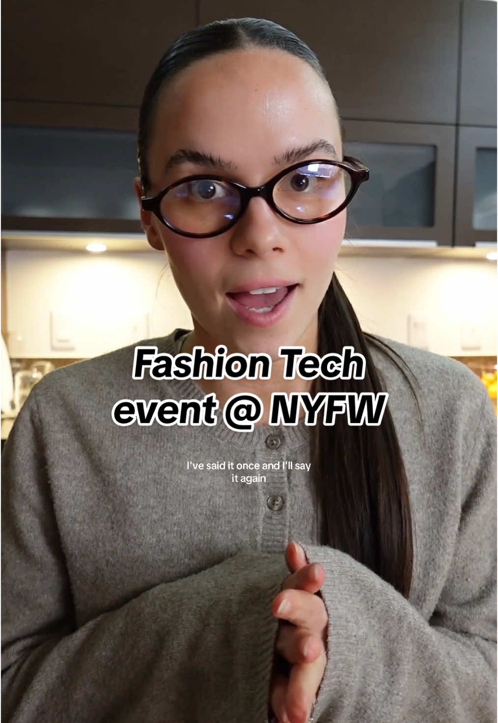 So excited for this event! Fashion Tech takes on NYFW👏👏 #fashiontech #fashiontechnology #fashiontechgirl #nyfw #nyfwevents #nyfw2025 #nyc #nycfashion 
