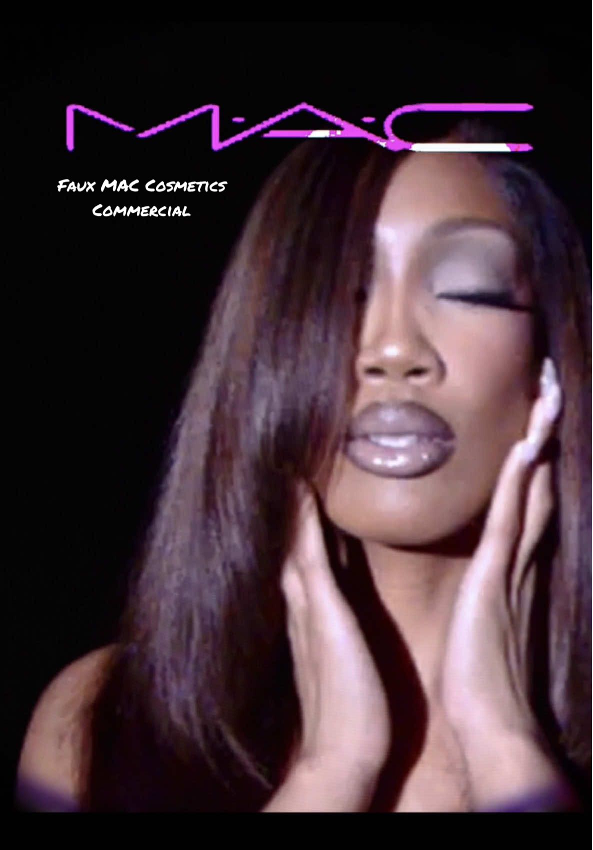 When You ARE the MAC Girl from the commercial 🤣! Maybe one day 🤎🤞🏽 #maccosmetics #maclipstick #folio #actingnatural #macgirl #macgirls #macbringitback #90sinspired #90smakeup #90smakeuplook #90sinspired #90ssupermodel #maccosmeticsusa #90sinspiredmakeup 