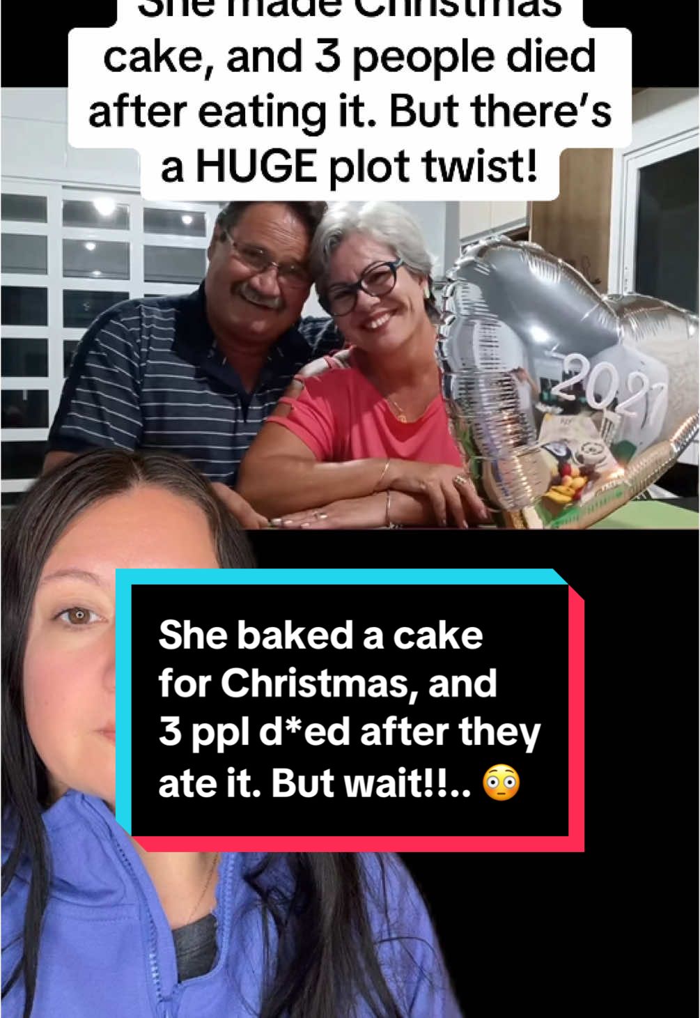 Major plot twist!! Watch til the end! 😳 #crime #truecrime #christmas #cake #brazil #poison #police #news #viralnews #woah #breakingnews #viral #viralvideo #hospital #funeral #mil #dil #xyzbca