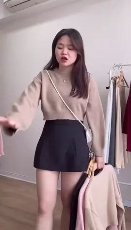 Áo len lông mịn cổ tròn #ao #aolen #aolennu #xuhuong #thoitrangnu #fyp #outfit #trending 