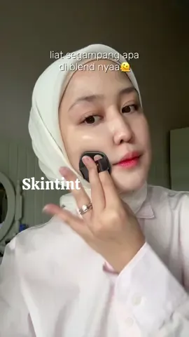 walaupun skin tint tetepp ada coverage nyaa & hasilnya flawlesss!✨ #skintint 
