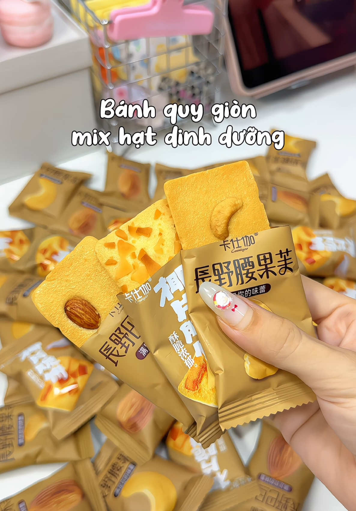 Ăn vặt dinh dưỡng không lo bé mỡ đến thăm #vzone #unbox #unboxwithvie #xuhuong #viral #xh #banhquymixhat #banhquy #banhankieng #ankieng #mukbang #anvat 