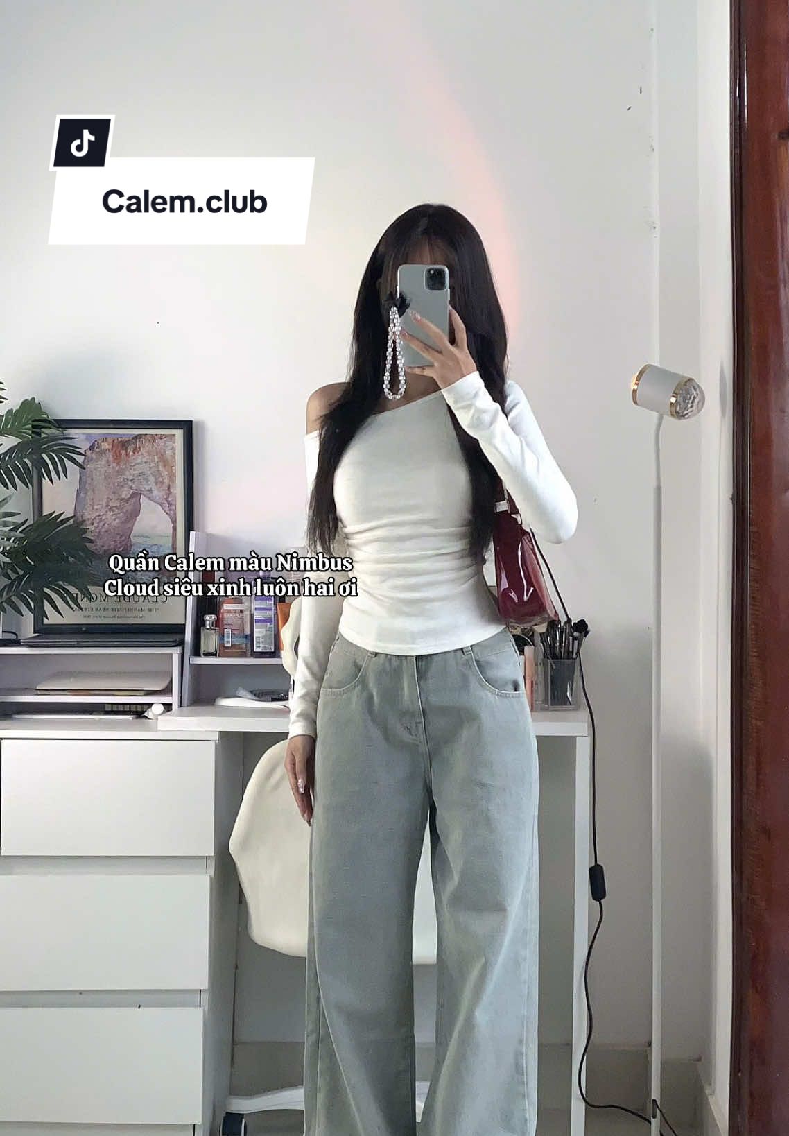 Mang hoài không chán #calemclub #xuhuong #fyp #outfitideas #TikTokFashion #viral #OOTD #quan #quanjean #StreetStyle 