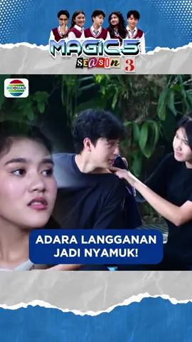 Adara udah jadi nyamuk Nara untuk ke 1000X nya😂 Saksikan terus #Magic5 tayang setiap hari pkl 18.00 WIB hanya di Indosiar #Magic5Indosiar #Magic5season3Indosiar #TikTokTainment 