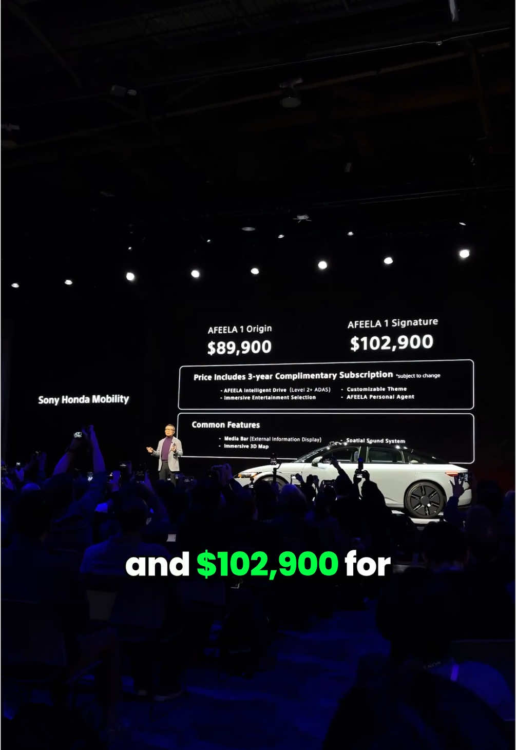 Sony’s first ever self-driving car - Afeela - is here! It’s ready to reserve now if you’ve got $90,000 to spend and live in California @SonyElectronics #sony #afeela #sonyafeela #autonomous #car #Tech