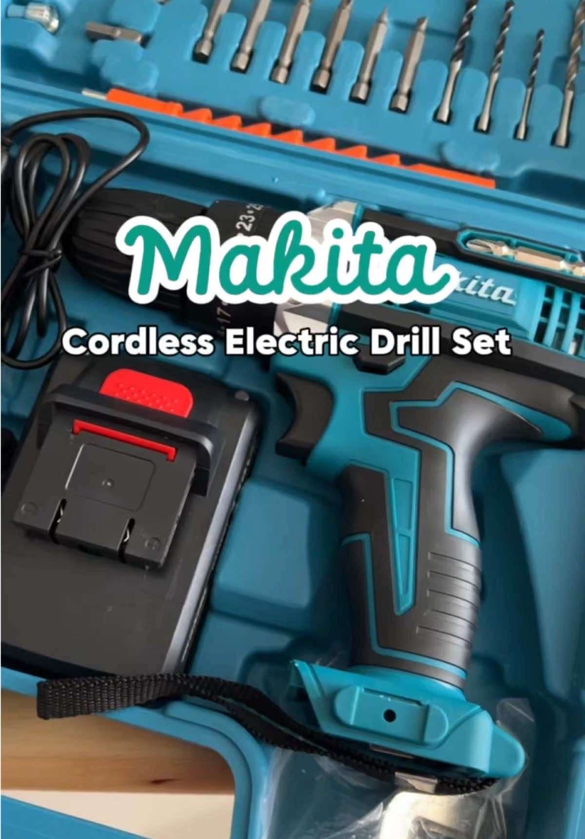 Sold out agad lagi kaya pag nakita mong may stock, checkout mo na!😌 #drill #electricdrill #cordless #cordlesselectricdrill #cordlessdrill #makita #makitatools #tiktokfinds #tools #homeessentials #fyp #foryou 