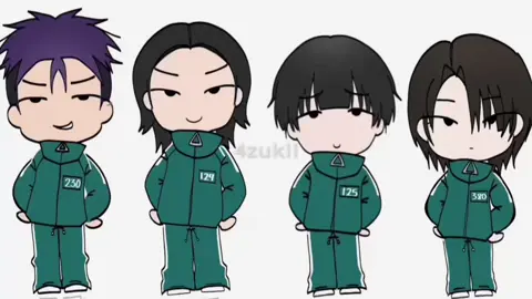 repost cuz yall wanted me to😓 tysm for the support rlly ily u guys🩷 #squidgame2 #player380 #player125 #player230 #player124 #animation 