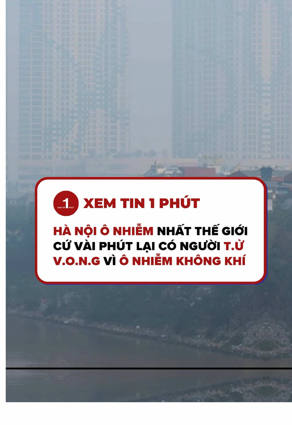 Hà Nội sáng nay bụi mịt mù do ô nhiễm không khí, khả năng gây ảnh hưởng đến sức khoẻ người dân #onhiem #onhiemkhongkhi #onhiemmoitruong #hanoi #suckhoe #fyp #xuhuong 