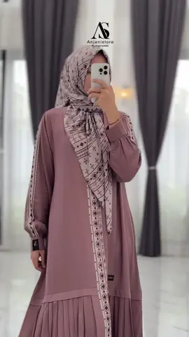 gamis terbaru Anjanistore 😍 open PO gamis branded lokal,bahan uadem pol @owneranjanistore  @agenanjanistore #gamiskekinian #gamistwilluniqlo#fyppppppppppppppppppppppp #tiktokaward #santripondok #fashionsantri#fypシ 